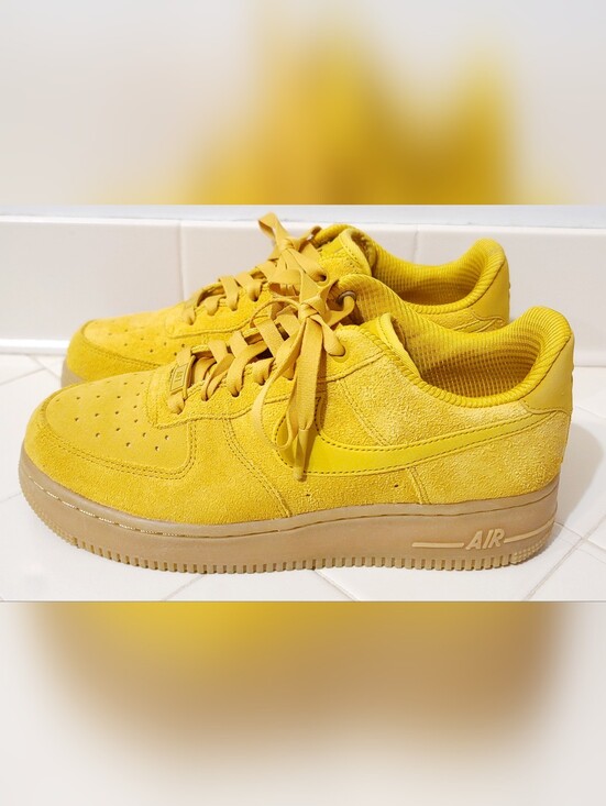 Nike Shoes - Nike Air Force 1 Low Mineral Yellow Gum Women's Size 8